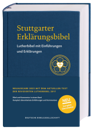 Stuttgarter Erklärungsbibel 2023 Lutherbibel mit Einführungen...