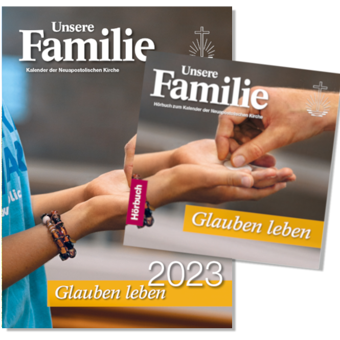 Kalender & Hörbuch 2023 Unsere Familie