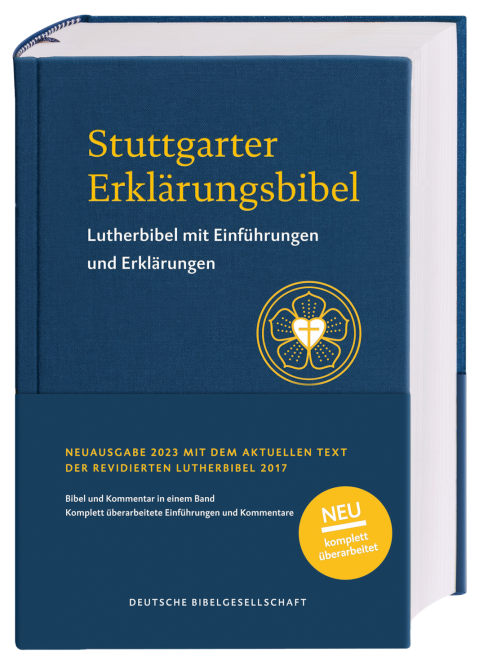 Stuttgarter Erklärungsbibel 2023 Lutherbibel mit Einführungen...